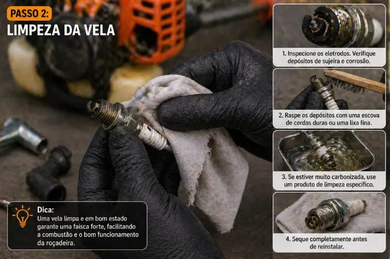Limpeza da vela